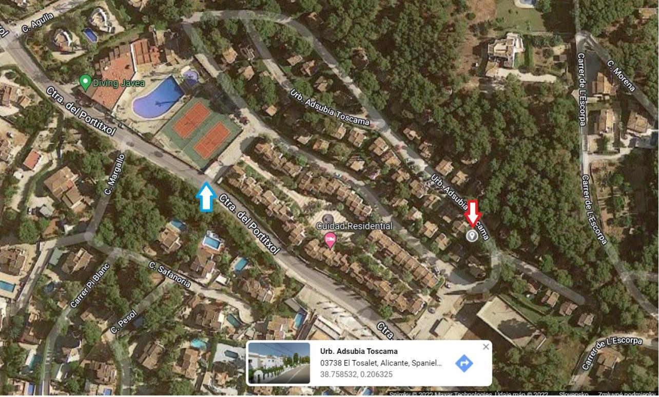 Villa Adriana V Rezidencii Toscamar Хавеа Экстерьер фото